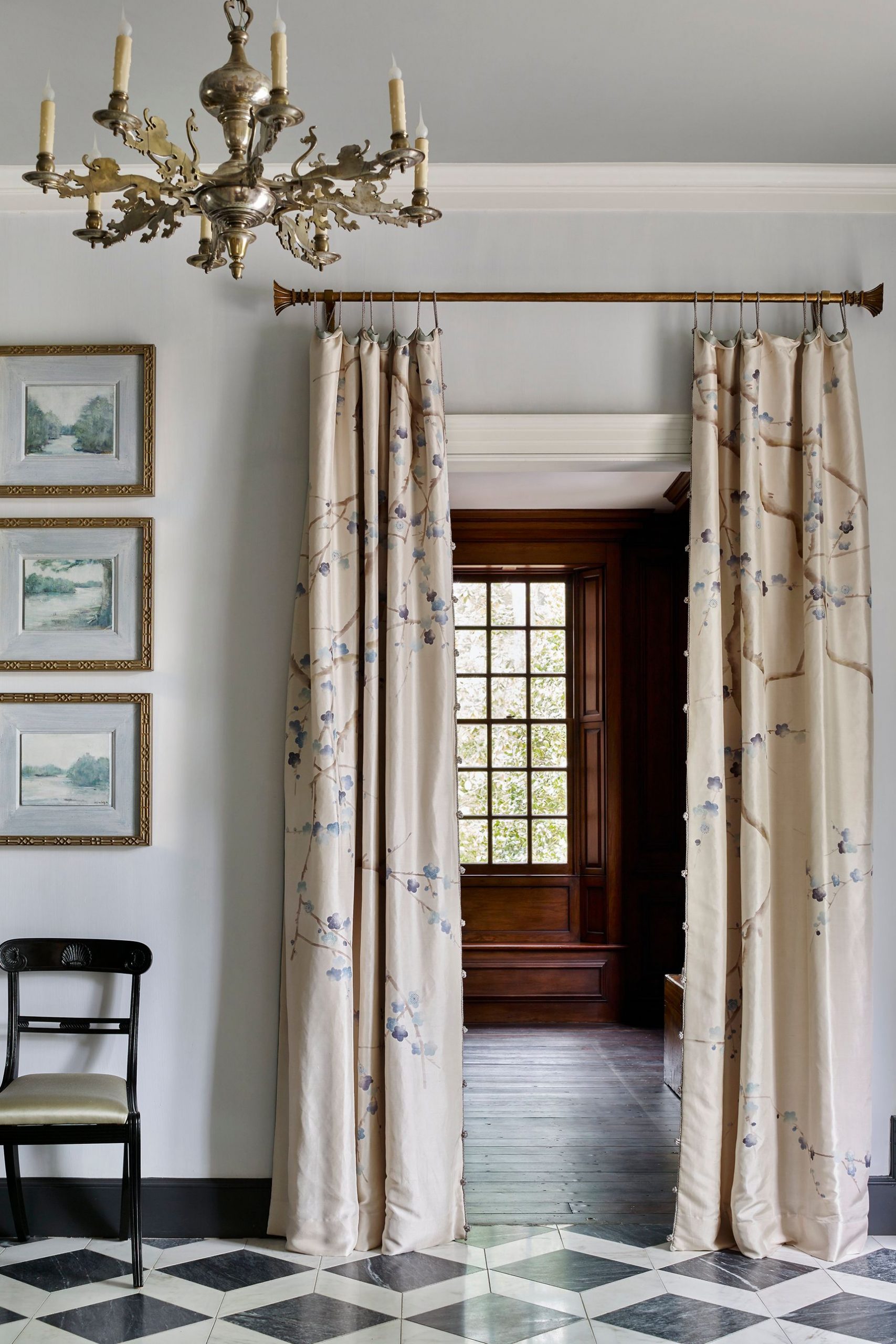 foyer, Southeast Designer Show House Published Credit: Emily Followill