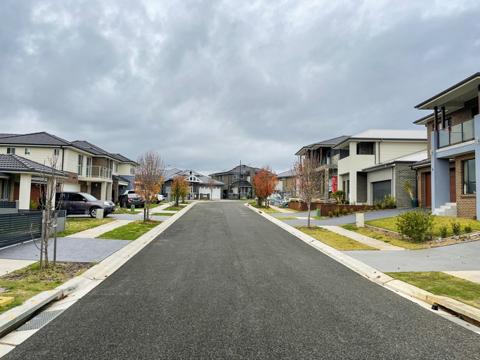 Suburb of Edmondson Park and Bardia in South Western Sydney, NSW, Australia