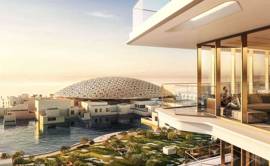 View of AED137 Million Aldar Penthouse Sale Marks New High in Abu Dhabi's ...